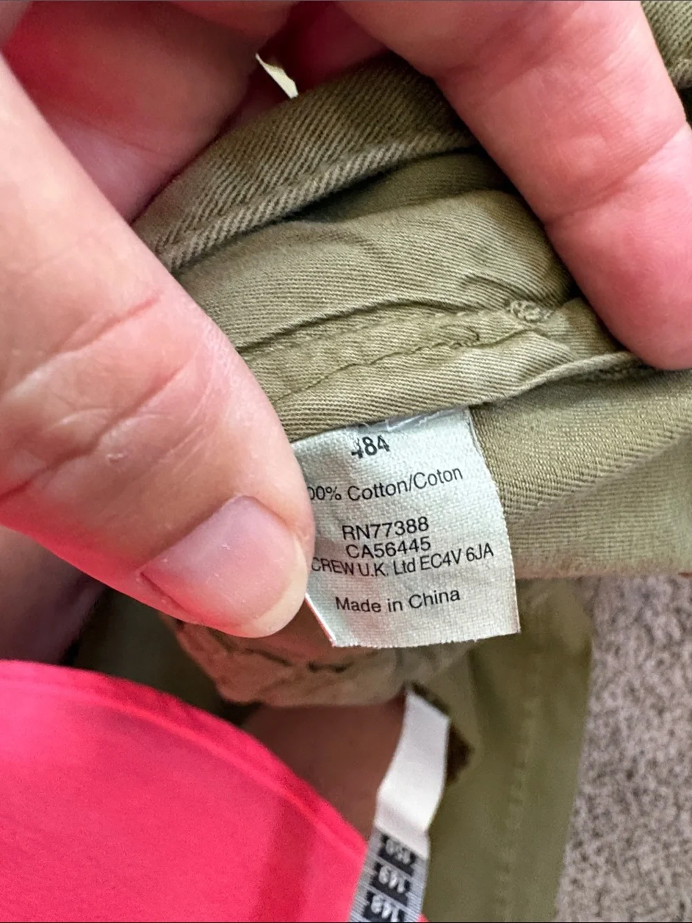 J. Crew Olive Chinos - Men's Straight Fit